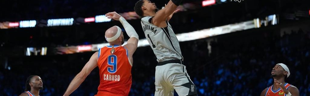 文班火线复出扮演救世主 雷霆不只输球还多了个死敌？