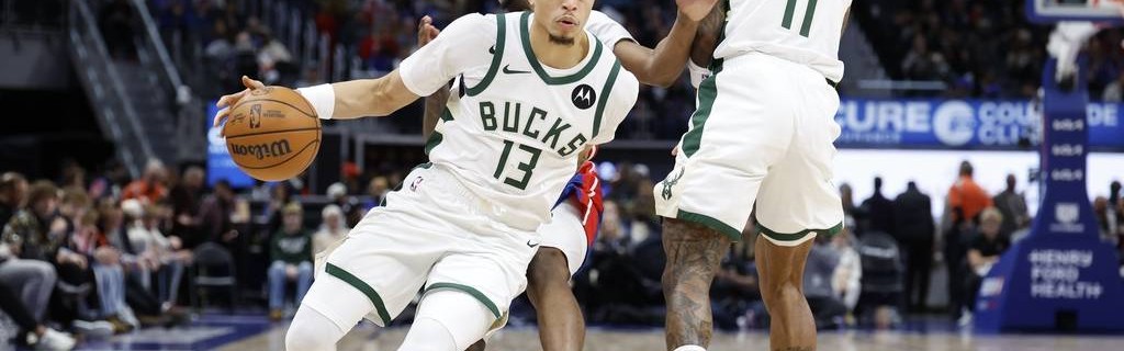 坎宁安23+6+12波特空砍32分 雄鹿不敌活塞