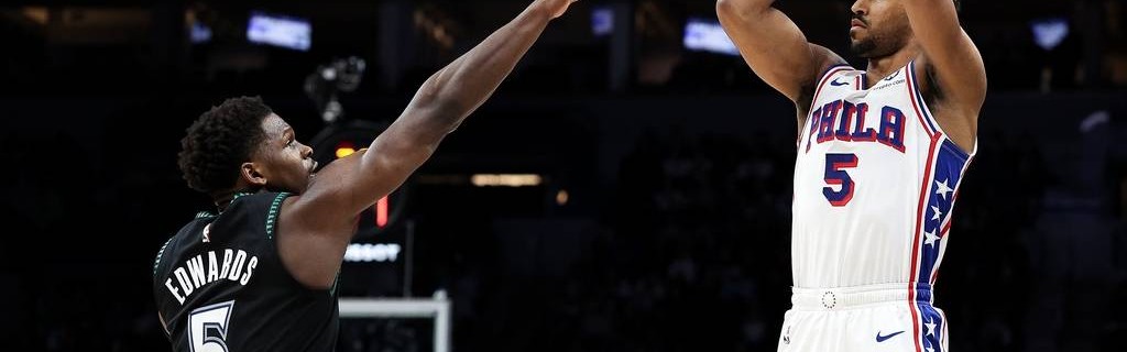 马克西39+8爱德华兹空砍28+9 76人击败森林狼